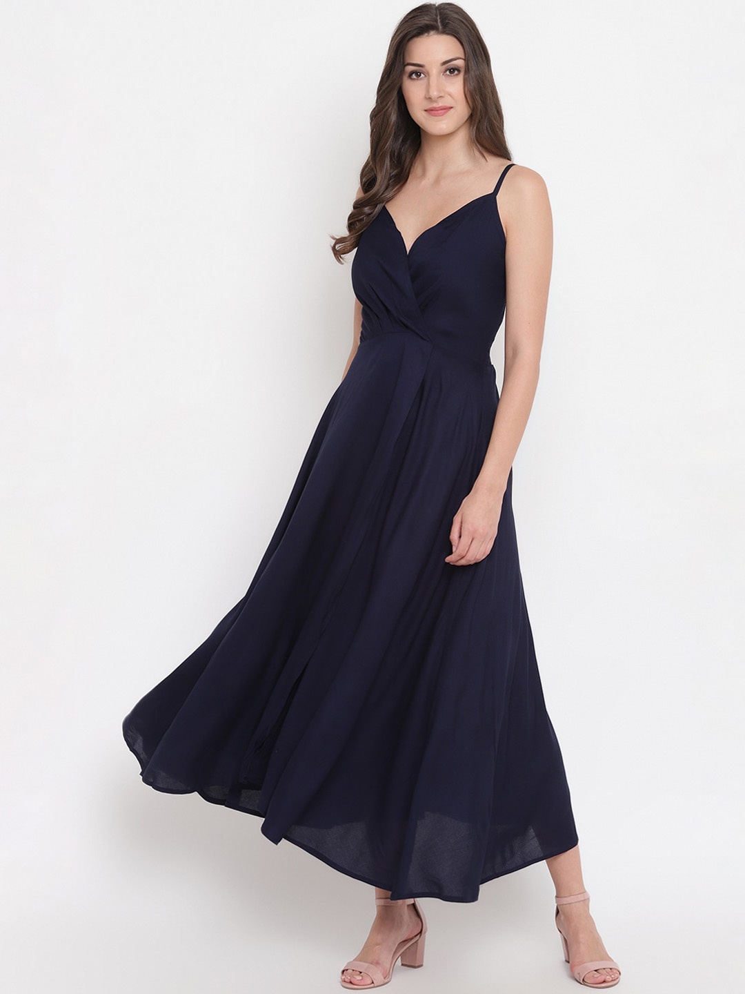 

Aawari Navy Blue Maxi Dress