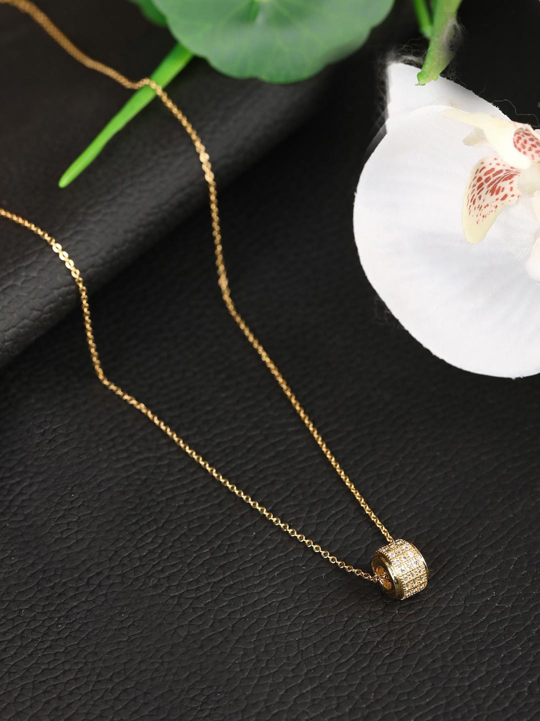 

Priyaasi Gold Plated Artificial Stones Mangalsutra