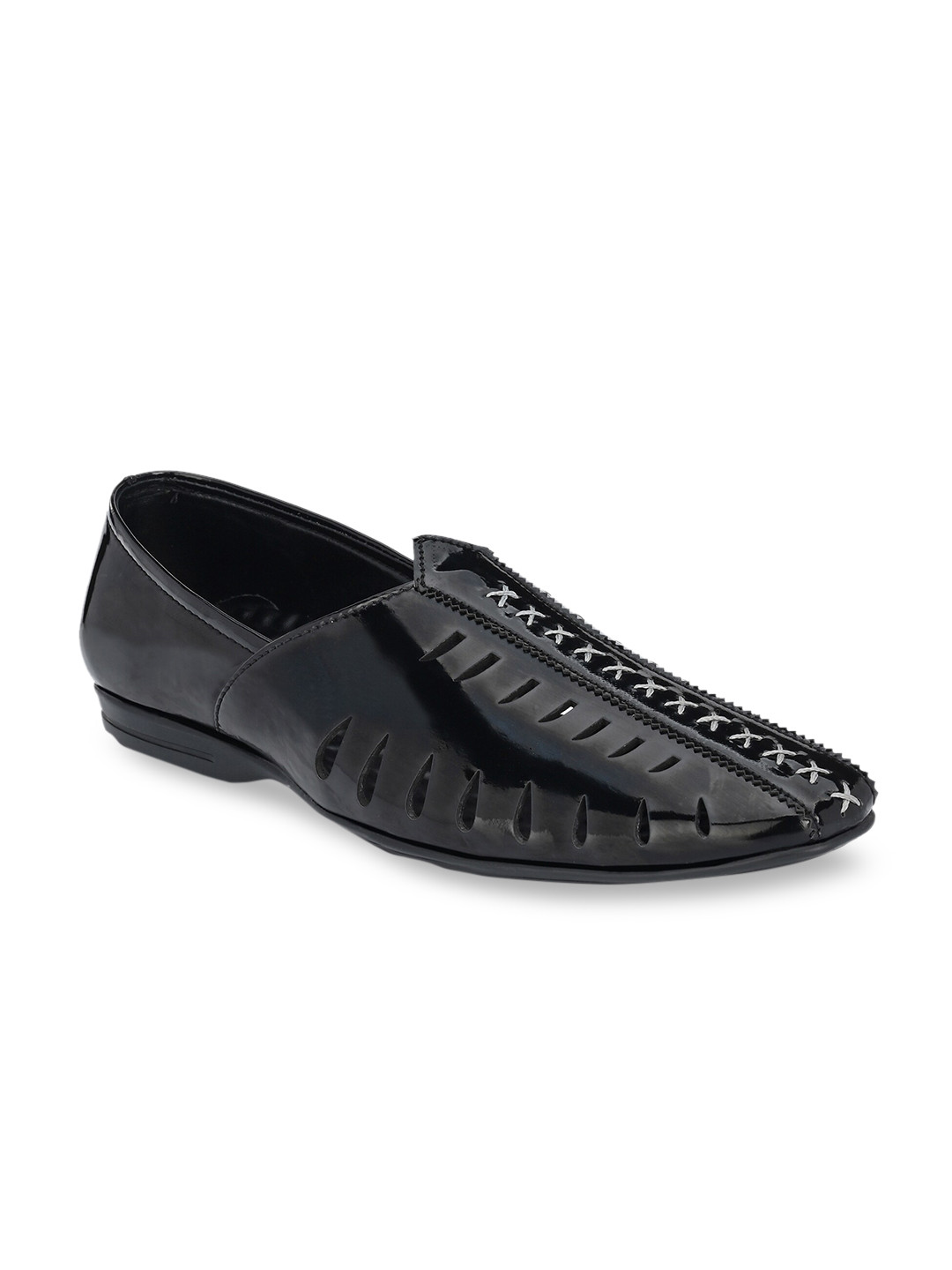 

Prolific Men Black Solid Shoe-Style Sandals