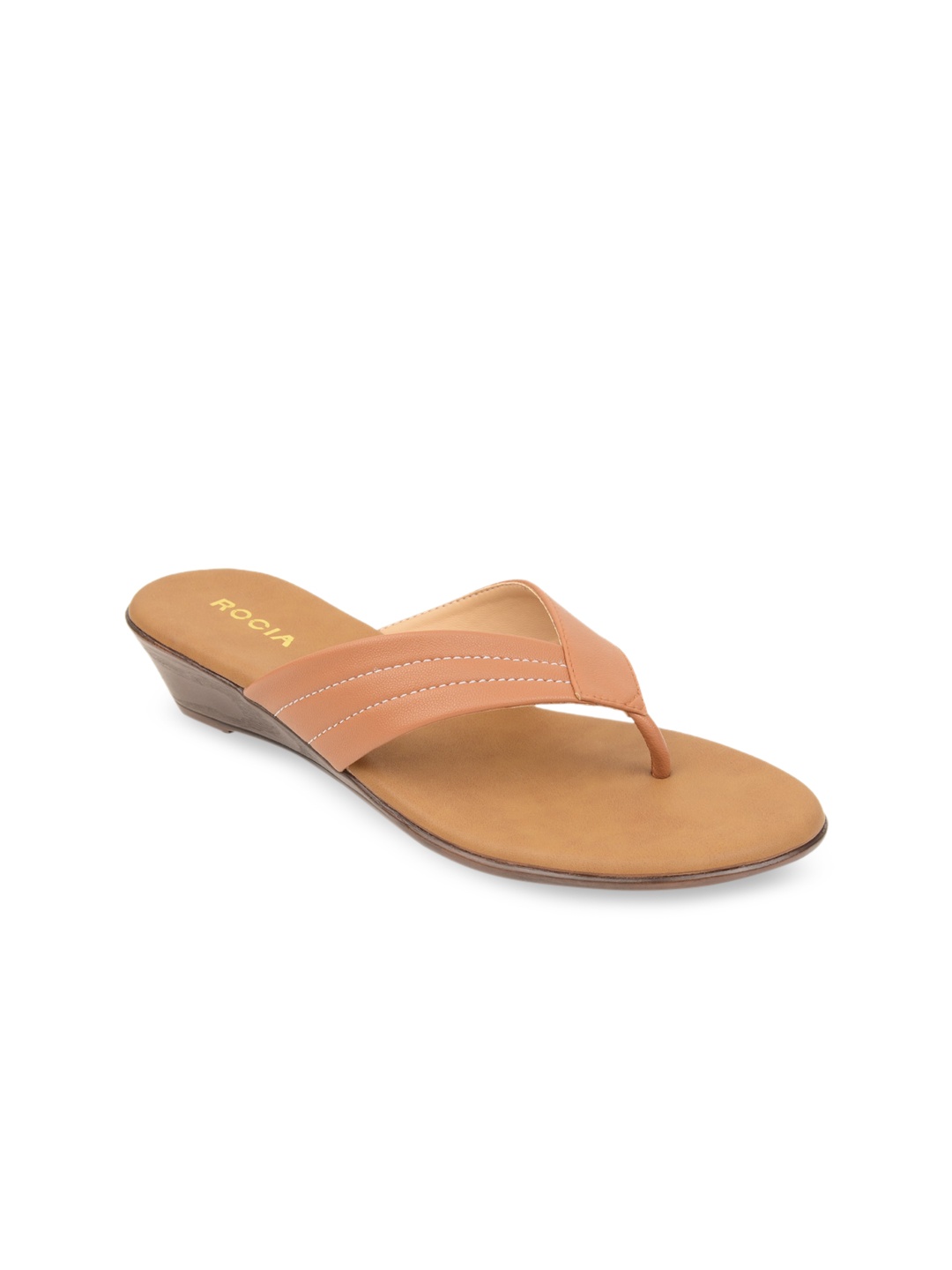 

Rocia Women Tan Textured Sandals