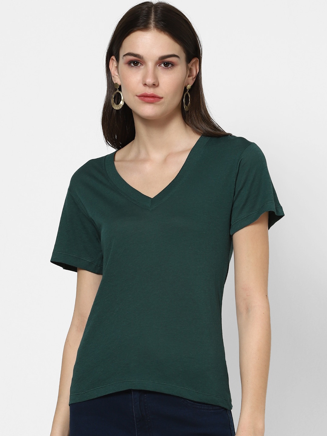 

FOREVER 21 Green Regular Top