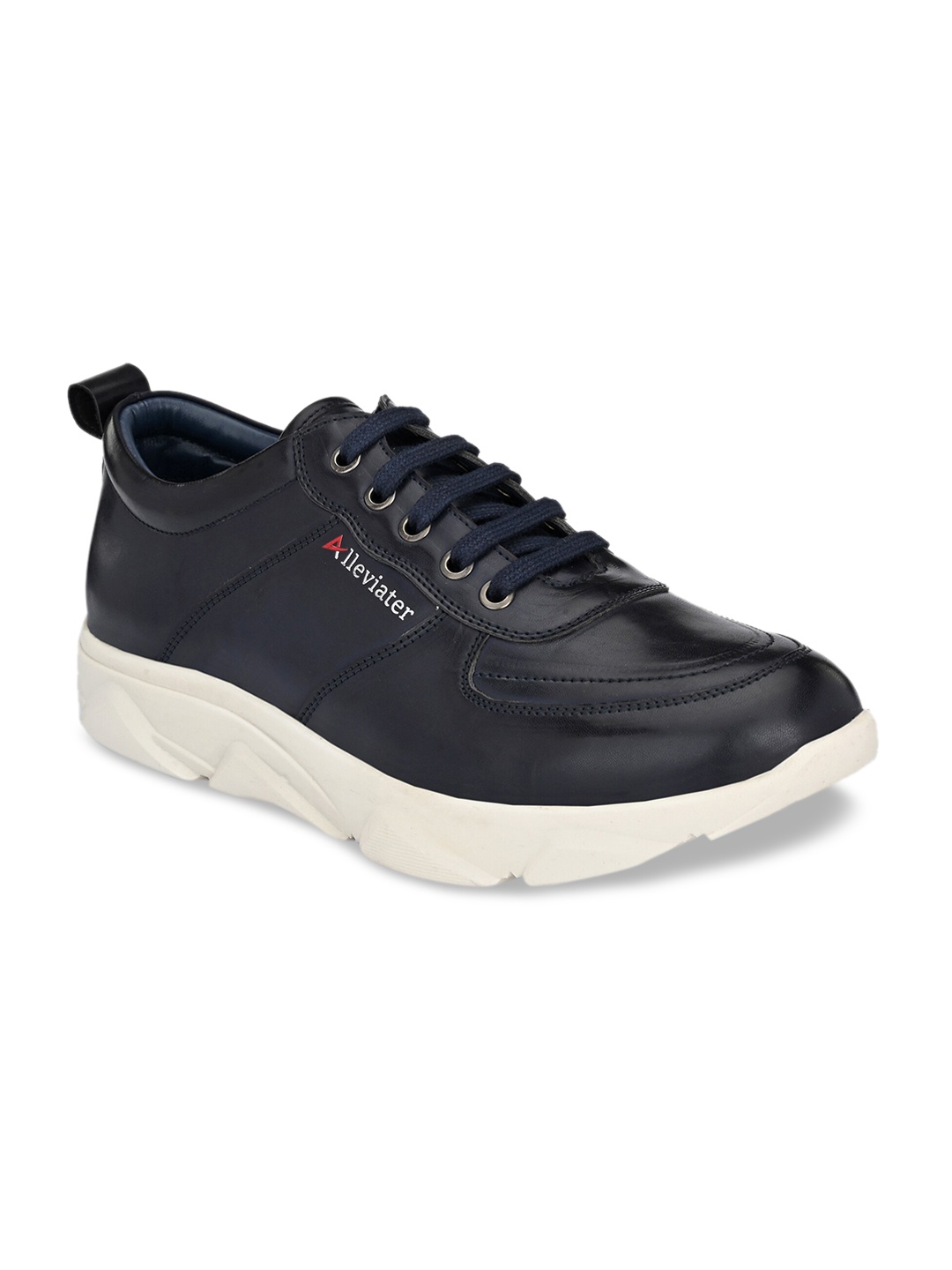 

Alleviater Men Navy Blue Solid Sneakers