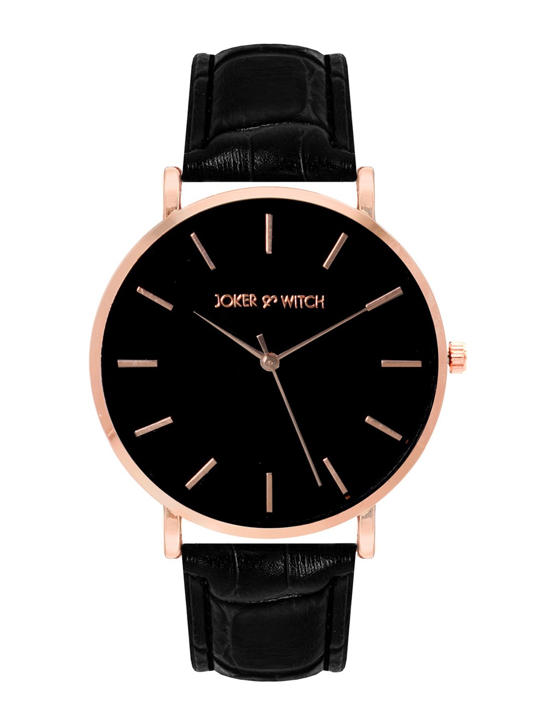 

JOKER & WITCH Men Black Analogue Watch