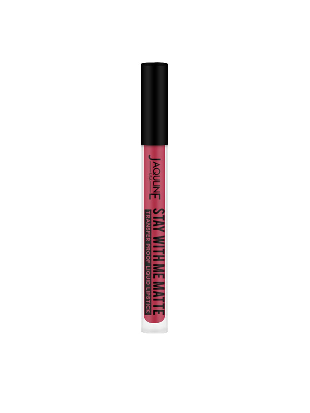 

Jaquline USA Stay With Me Liquid Lipstick - Fierce 3ml, Red