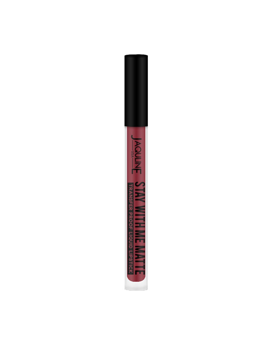 

Jaquline USA Stay With Me Liquid Lipstick - Goal Digger 3ml, Maroon