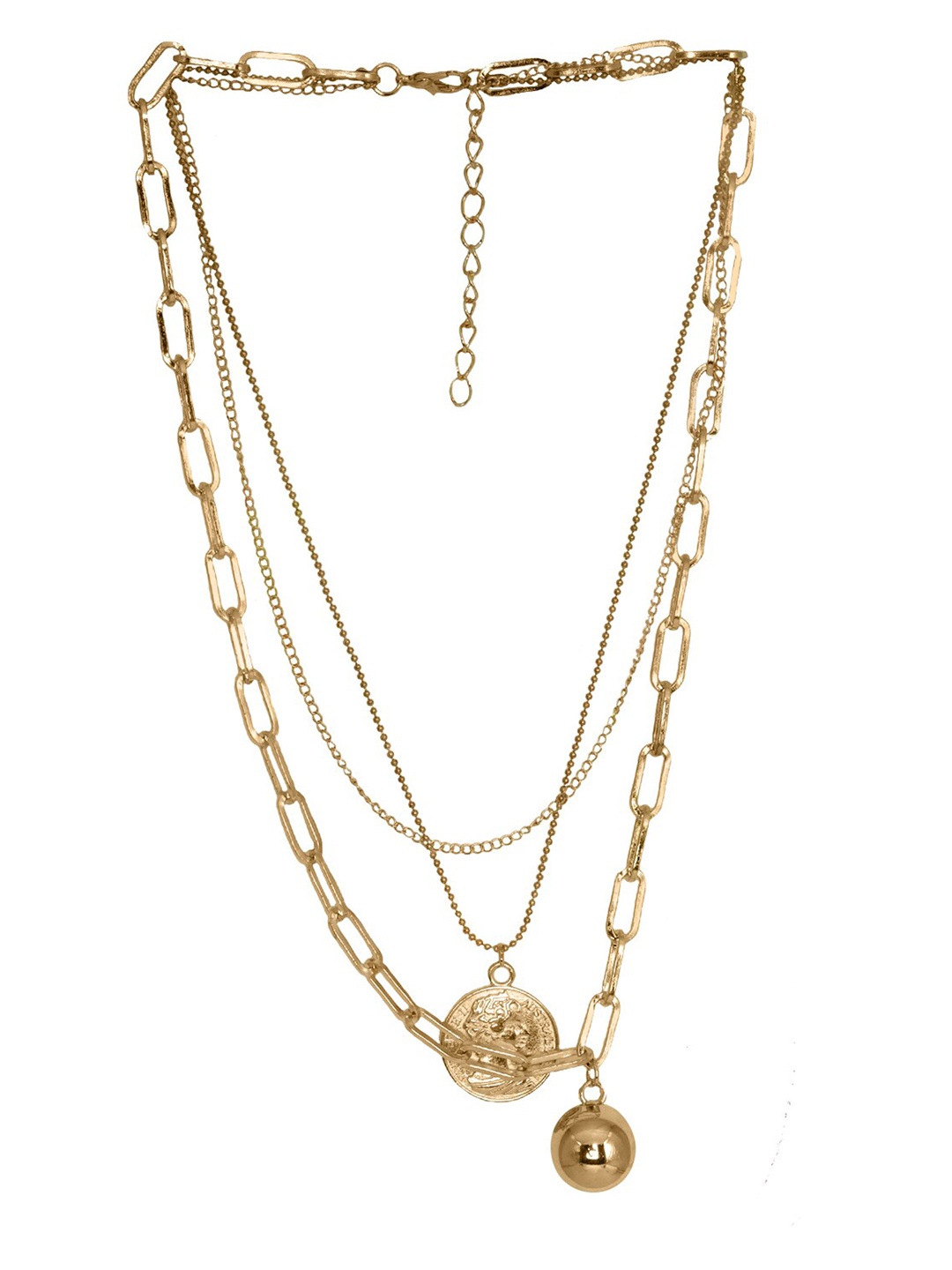 

JOKER & WITCH Gold-Toned Alloy Layered Necklace