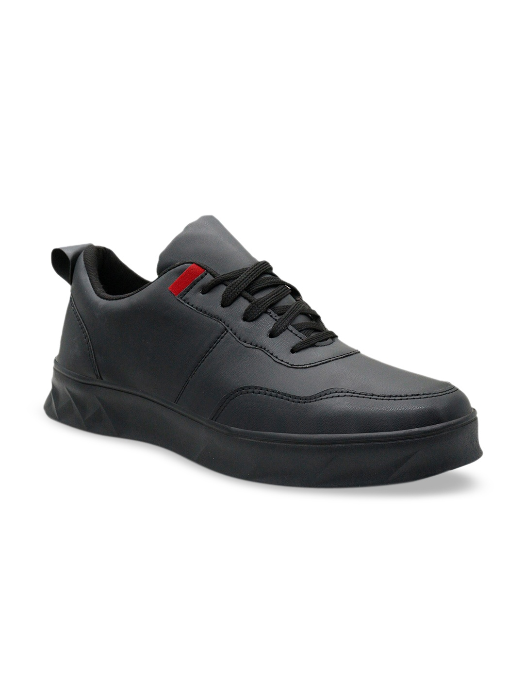 

Prolific Men Black Slip-On Sneakers
