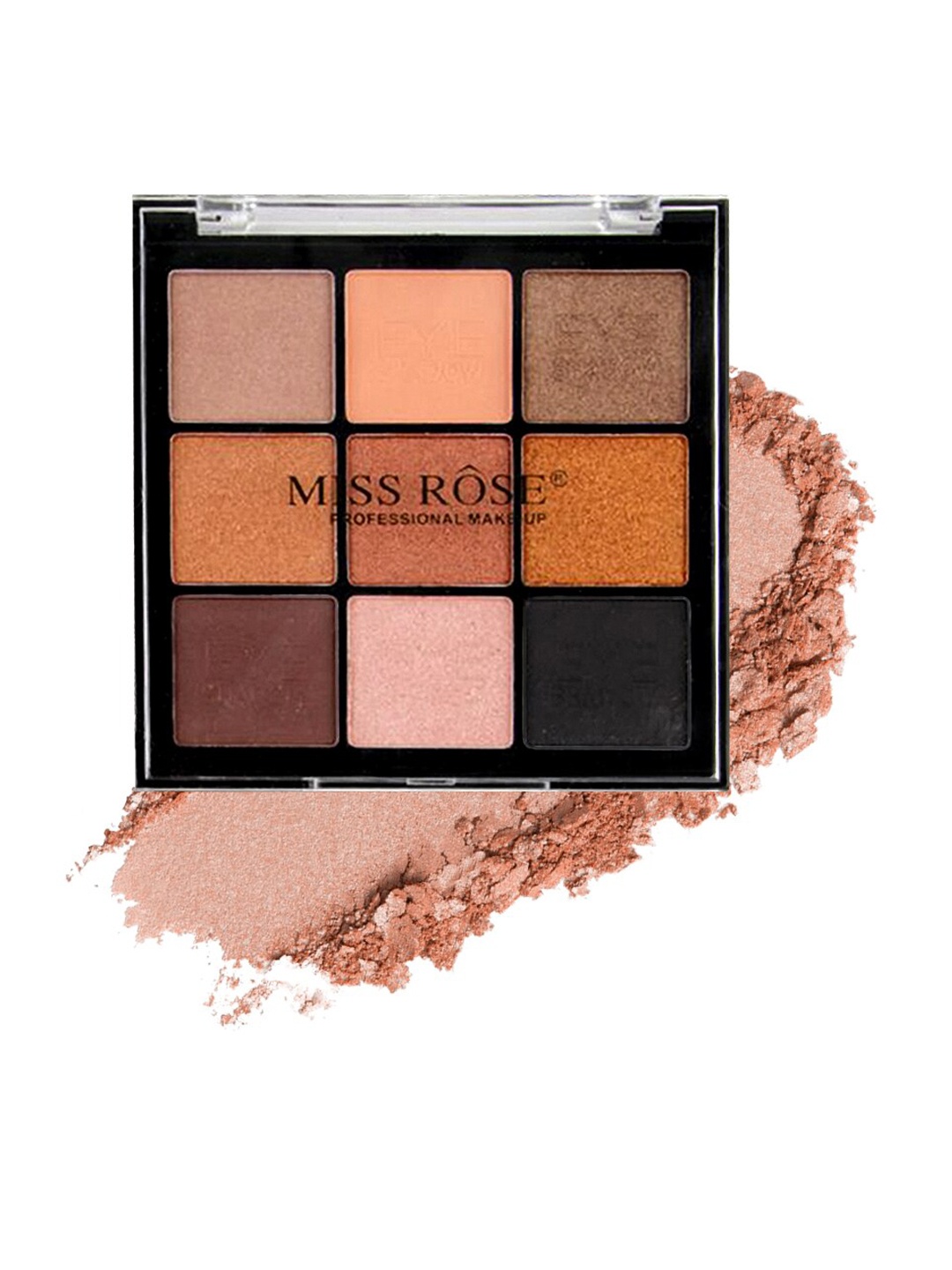 

MISS ROSE 9 Color Matte & Shimmer Nude Eyeshadow Palette, Multi