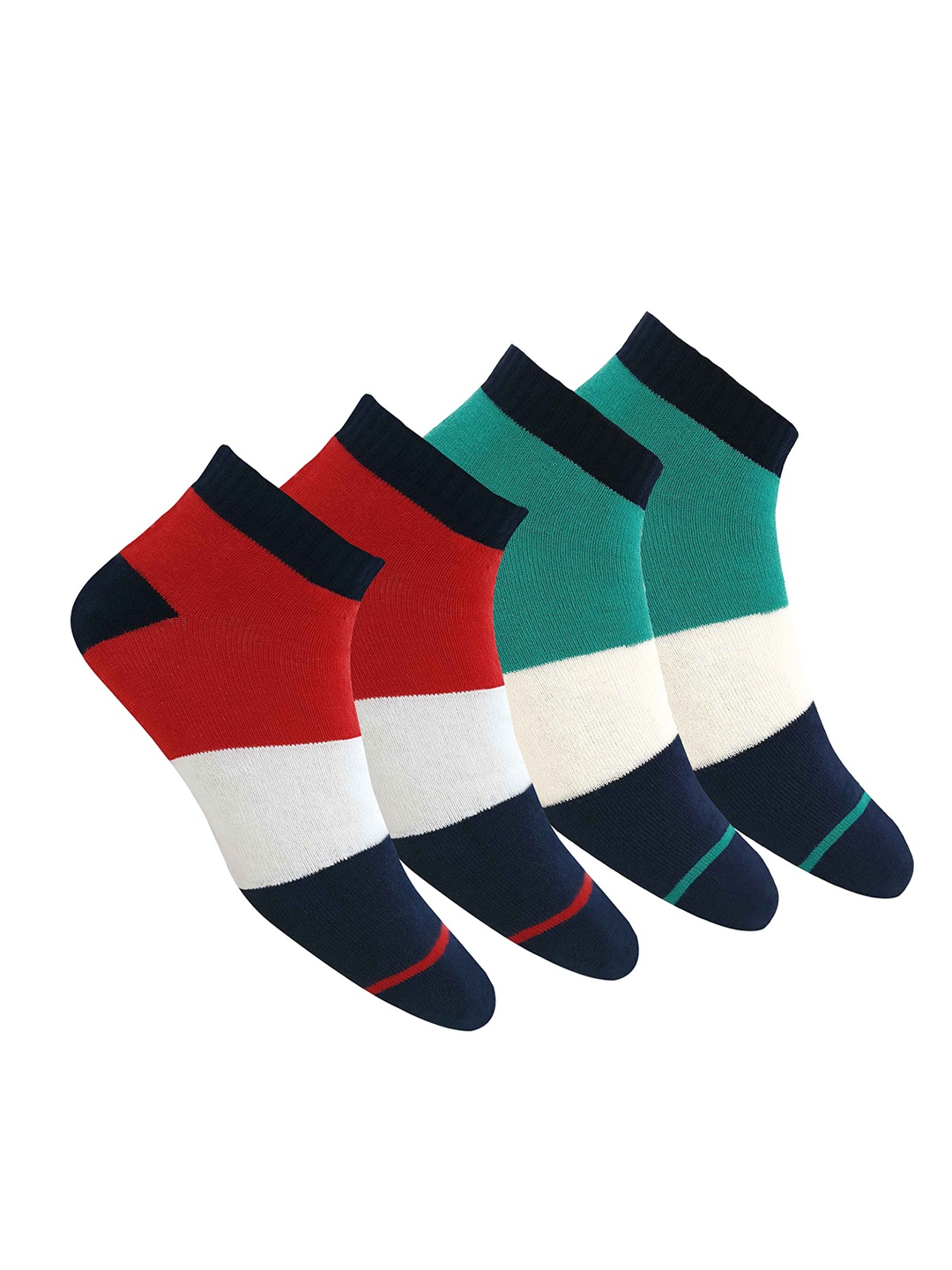 

Maanja Pack Of 2 Assorted Ankle Length Socks