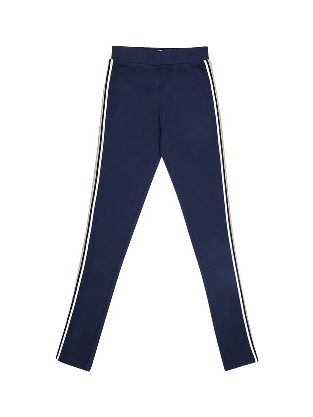 

Mode by Red Tape Girls Navy Blue Solid Skinny Fit Leggings