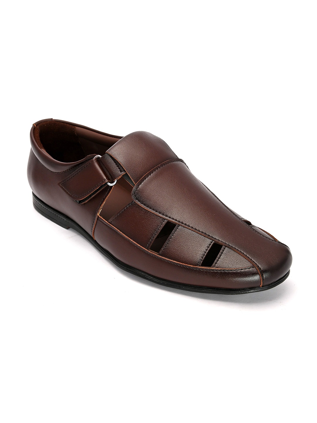 Hydes N Hues Men Brown Fisherman Sandals