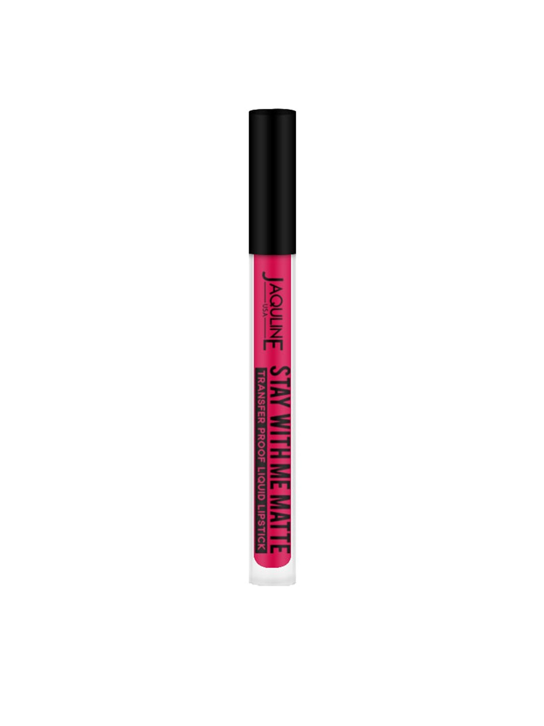 

Jaquline USA Stay With Me Liquid Lipstick - Trend setter 3ml, Pink