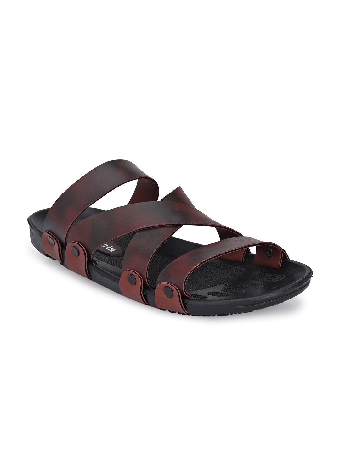 

Fentacia Men Brown Ethnic Gladiators Sandals