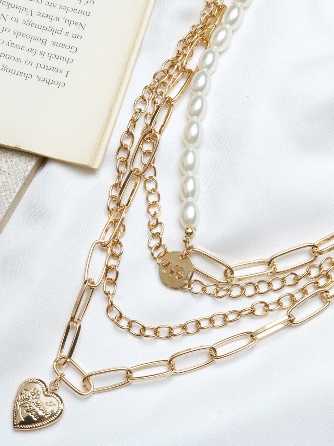 

JOKER & WITCH Gold-Toned Layered Necklace