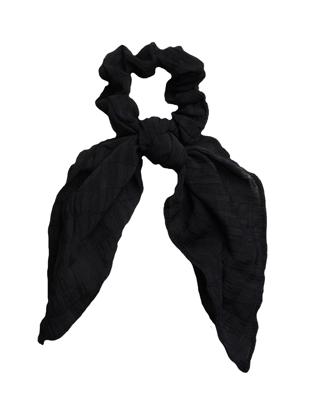 

JOKER & WITCH Women Black Scarf Style Scrunchie