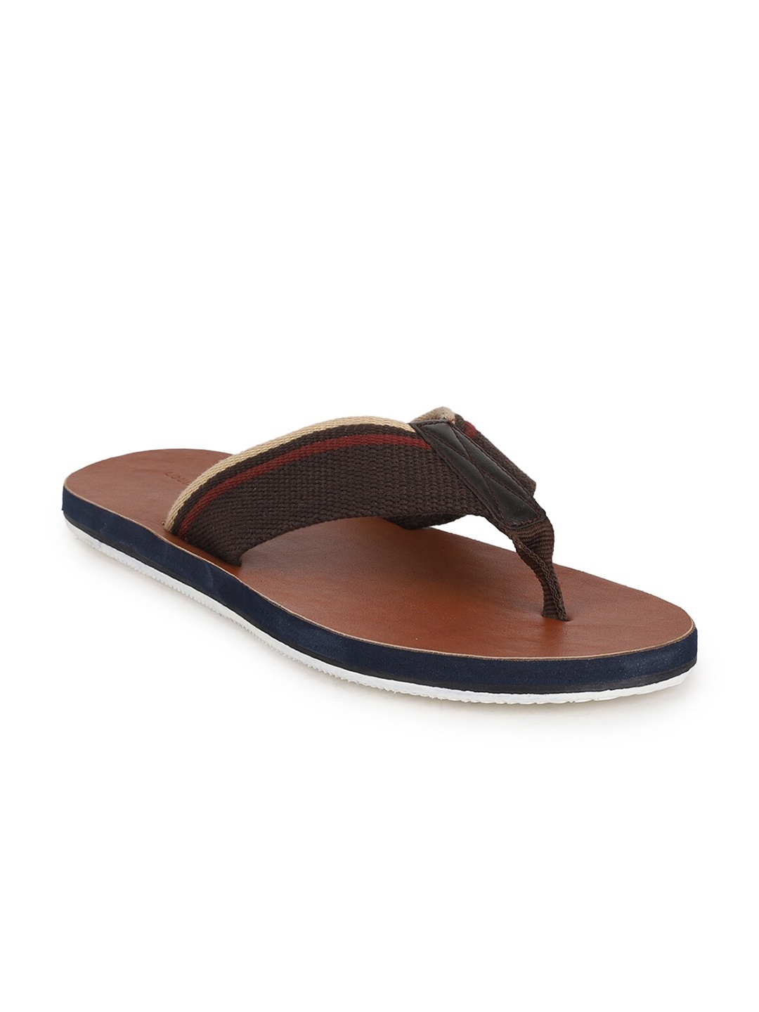 

Louis Philippe Men Brown Comfort Sandals