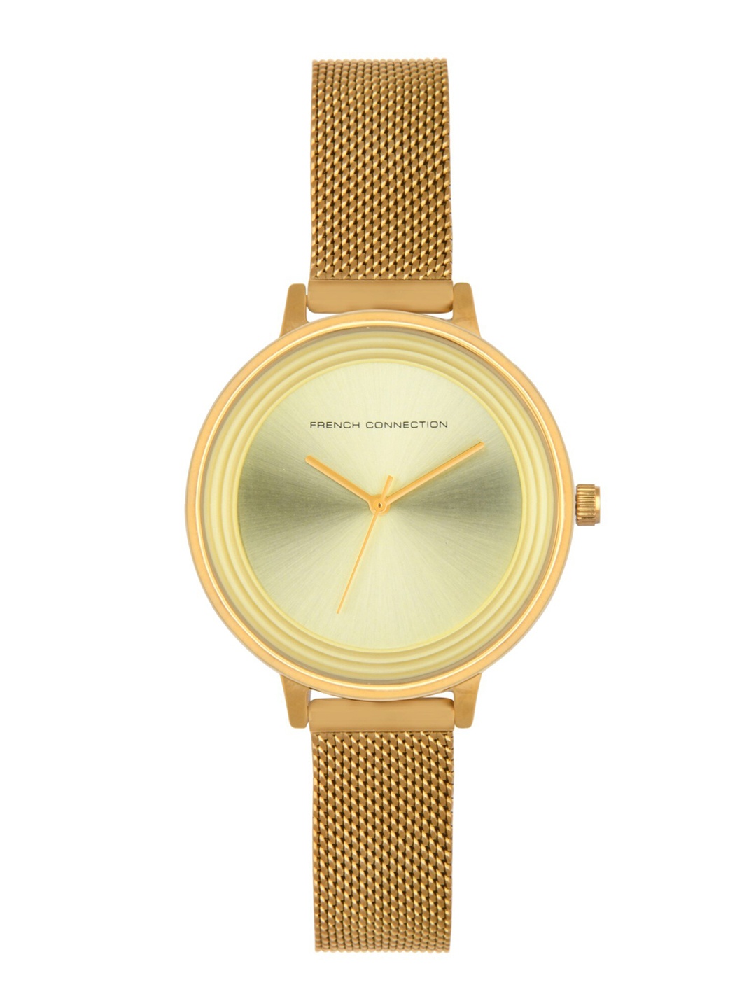 

French Connection Women Gold-Toned Analogue Watch