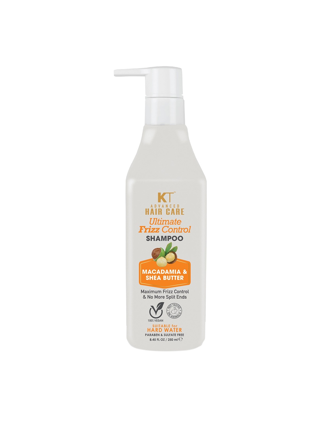 

KEHAIRTHERAPY KT Professional Advanced Hair Care Ultimate Frizz Control Shampoo - 250 ml, White