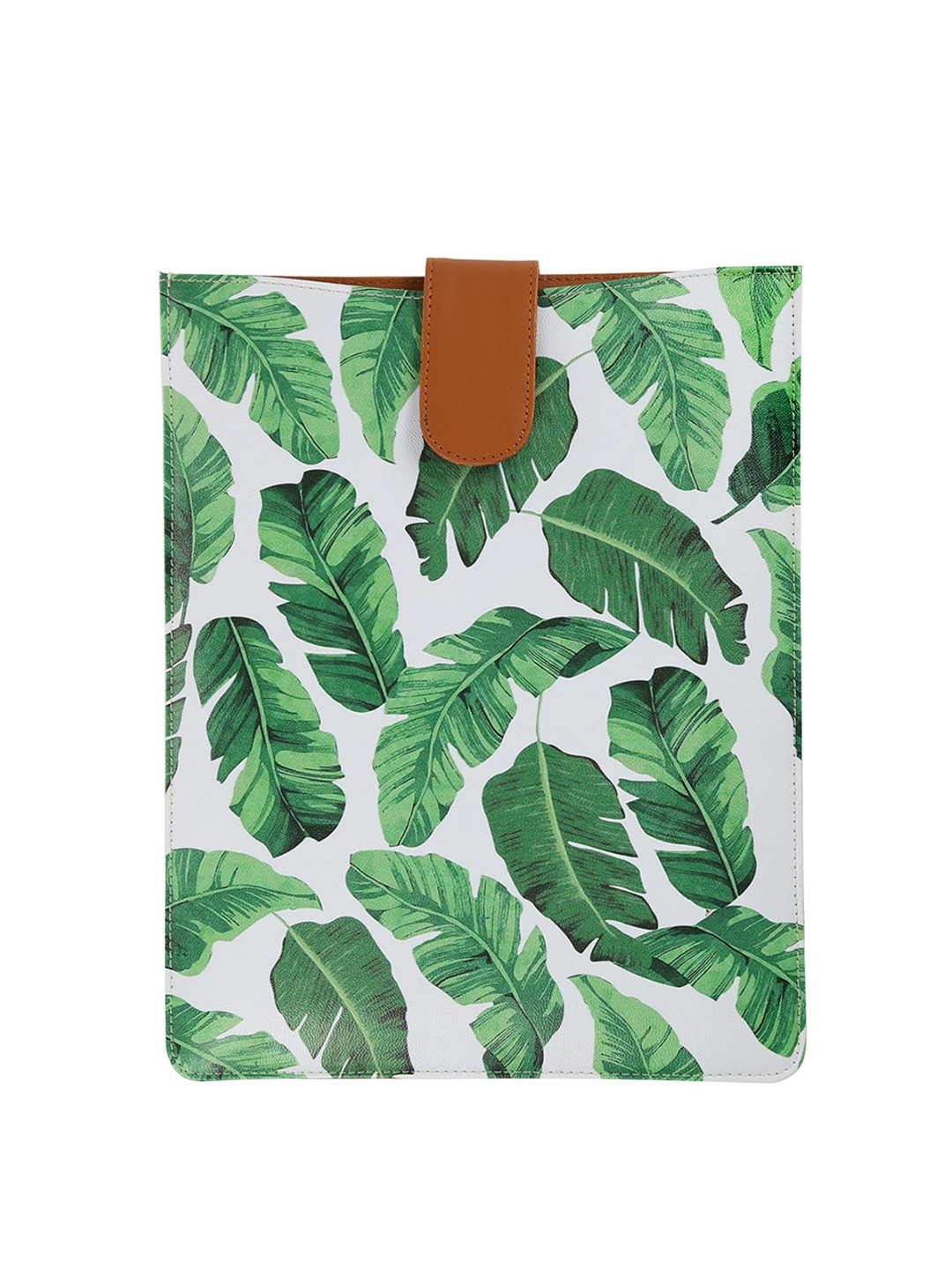 

India Circus by Krsnaa Mehta Green & White Pleasant Peduncle iPad Sleeve