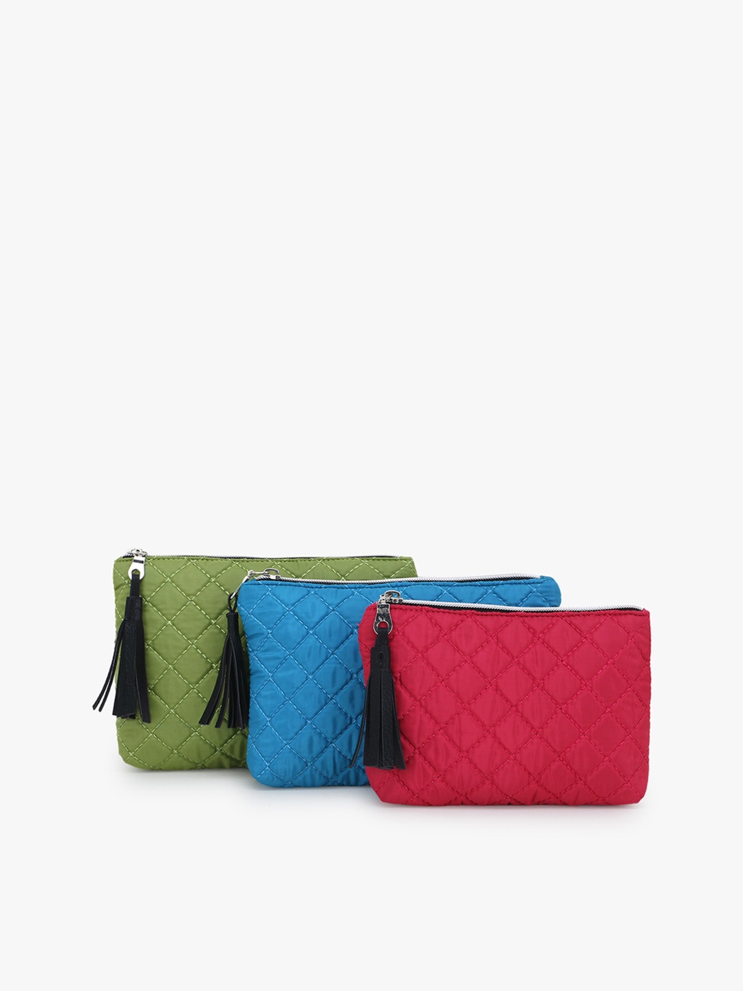 

Anekaant Green Textured Sling Bag