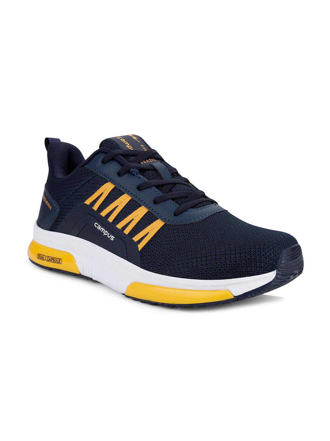 

Campus Men Navy Blue Mesh Running Shoes
