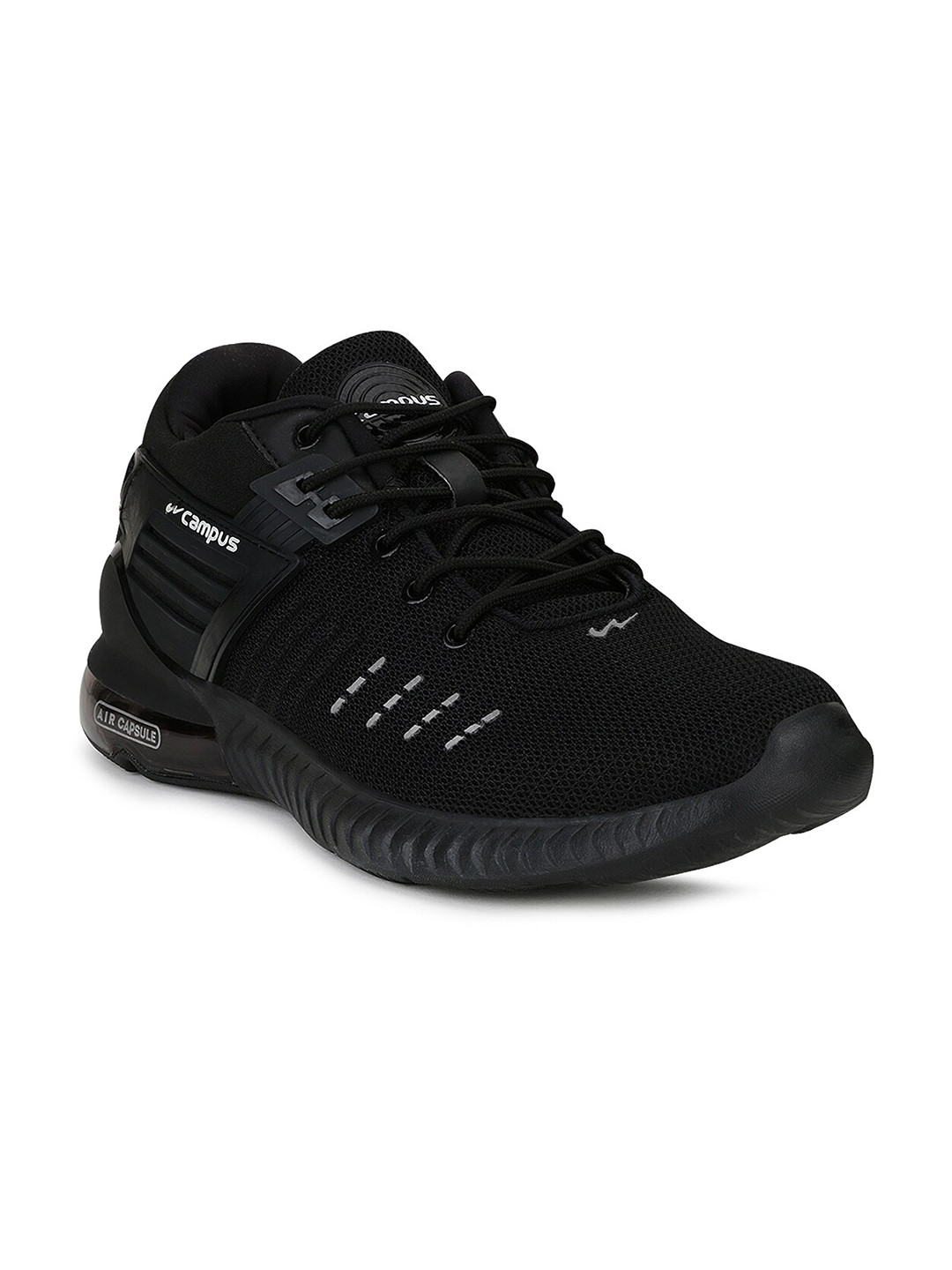 

Campus Men Black Running Shoes