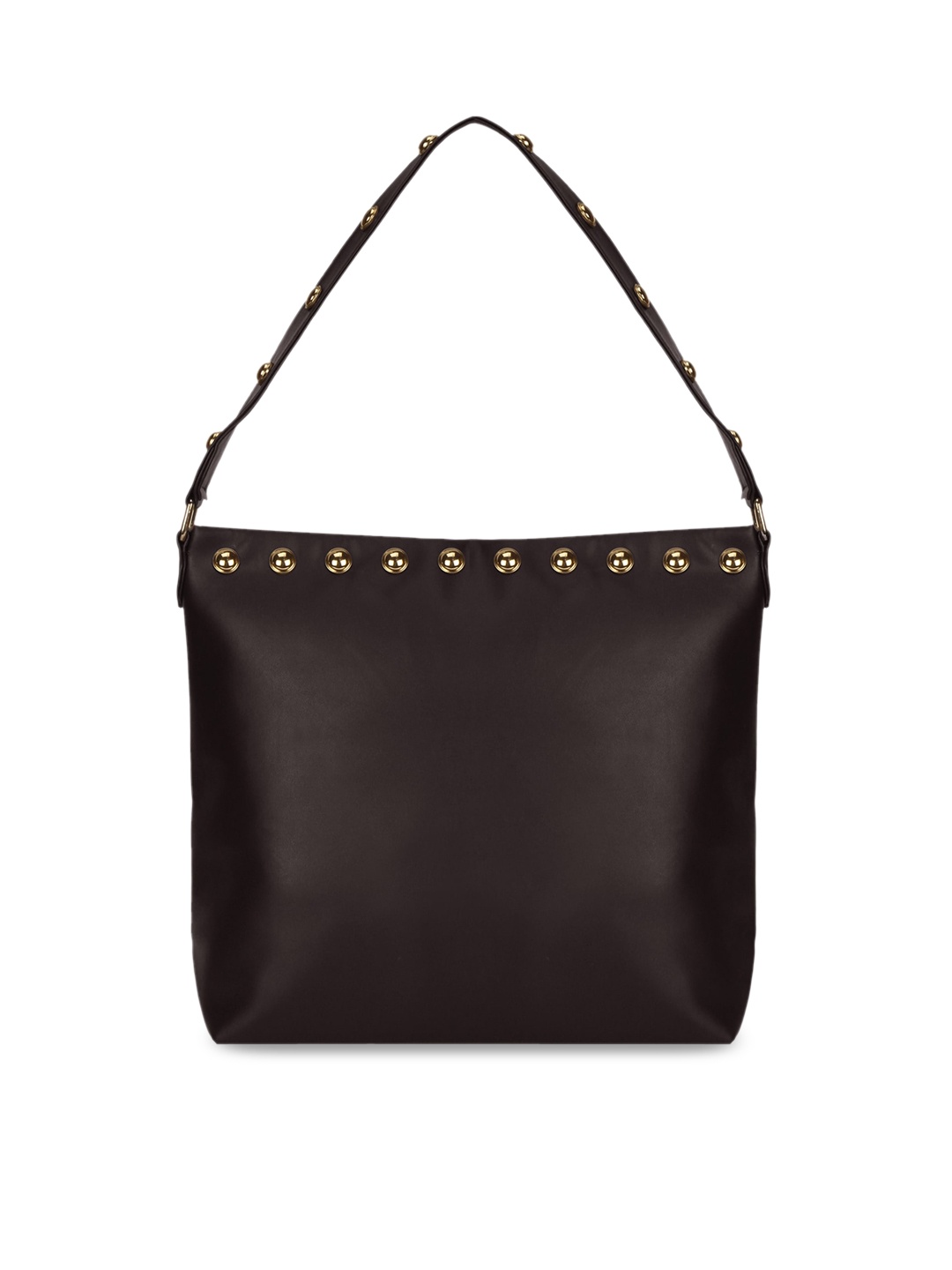 

Berrypeckers Brown Solid Hobo Bag