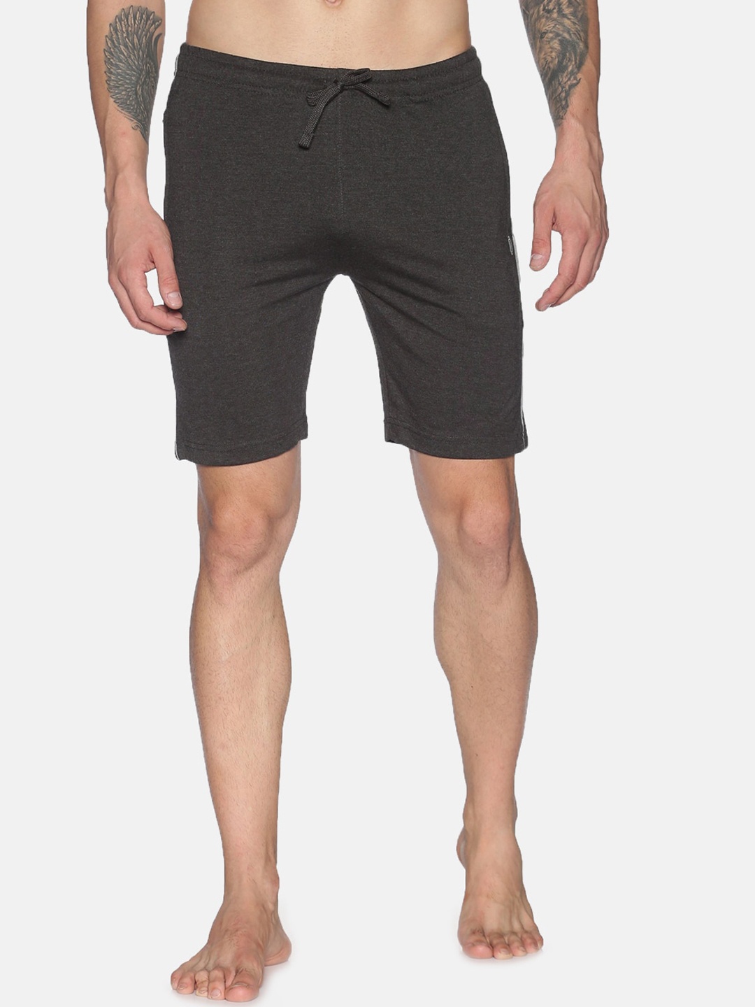 

Dollar Men Charcoal Grey Lounge Shorts