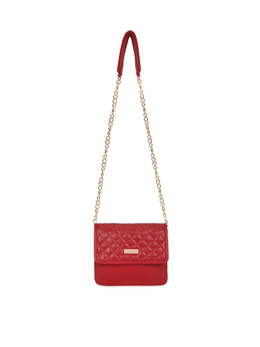 

Berrypeckers Brown Solid Quilted Sling Bag