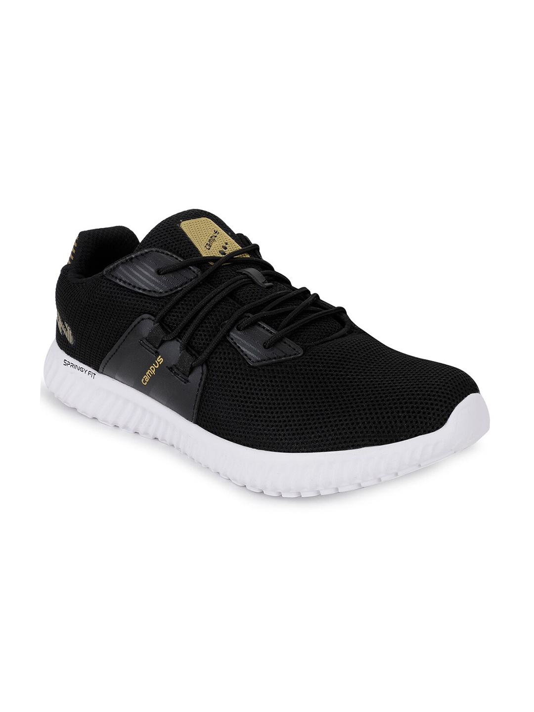 

Campus Men Black Running Shoes