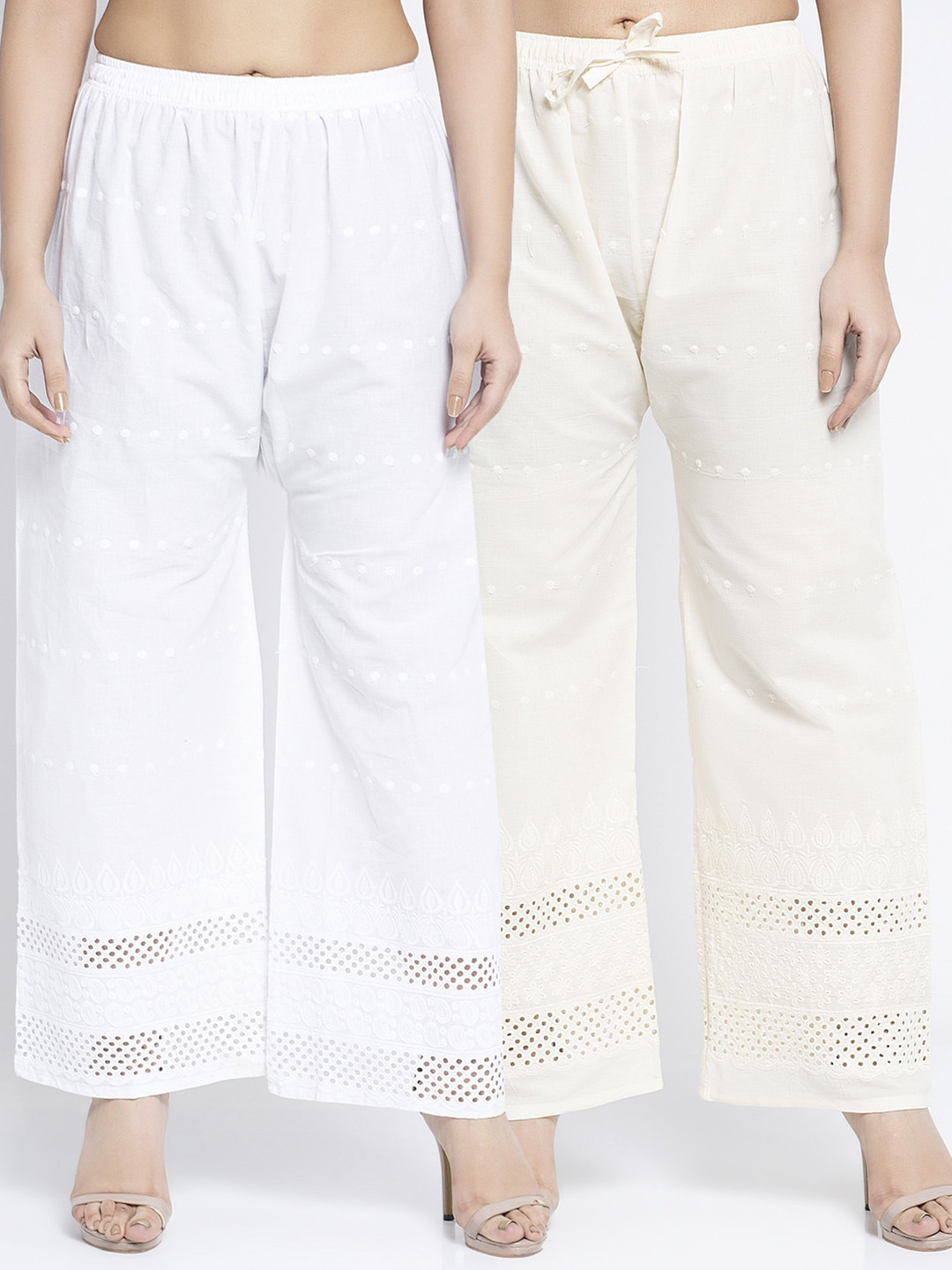 

GRACIT Women White Printed