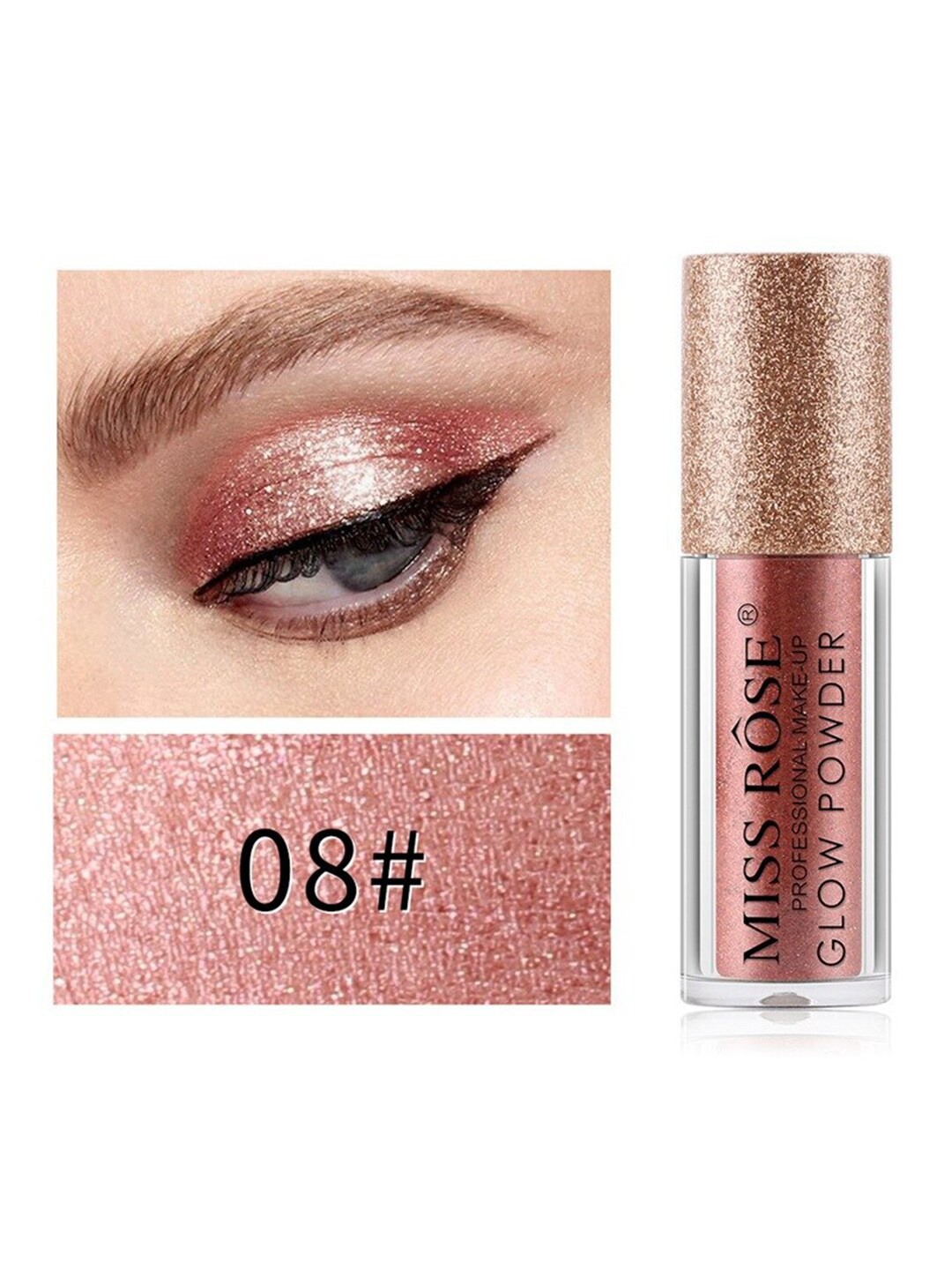 

MISS ROSE Glitter Glow Powder 08 - 3.4 g, Multi