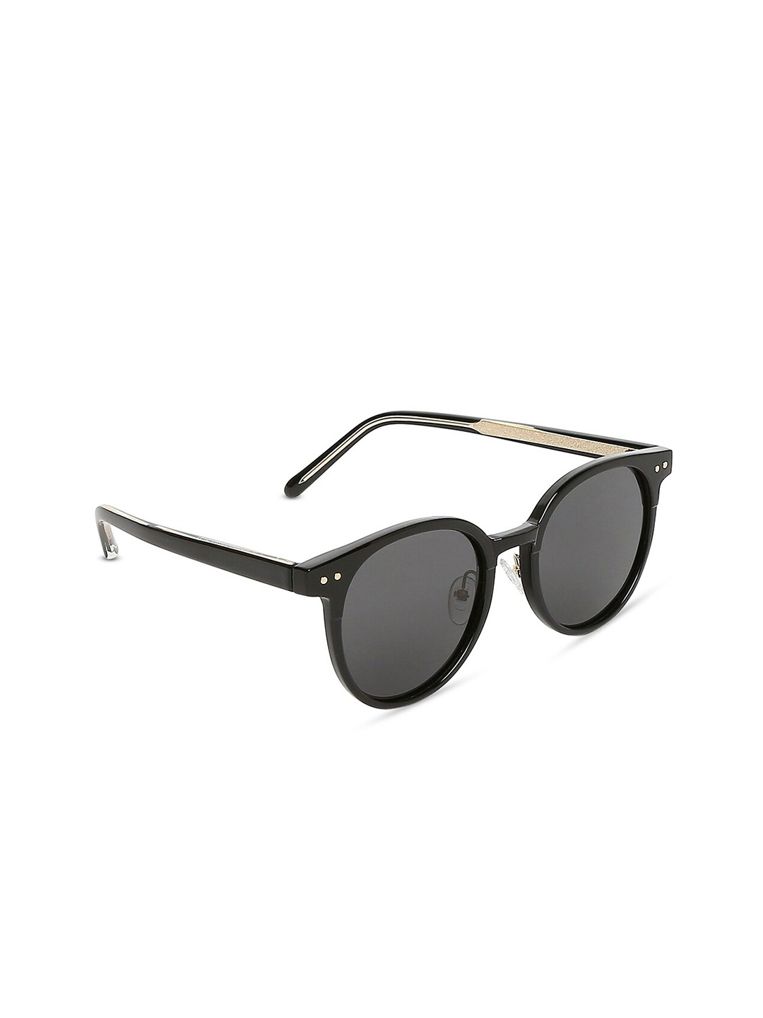 

20Dresses Women Black Lens & Black Round Sunglasses with UV Protected Lens SG0422