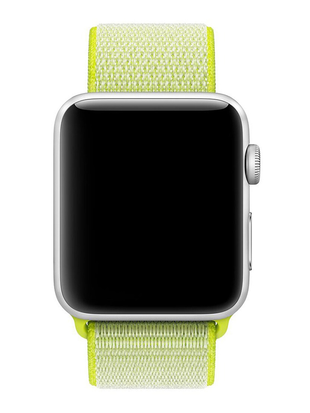 

macmerise Unisex Green Woven Nylon Apple Watch Brand