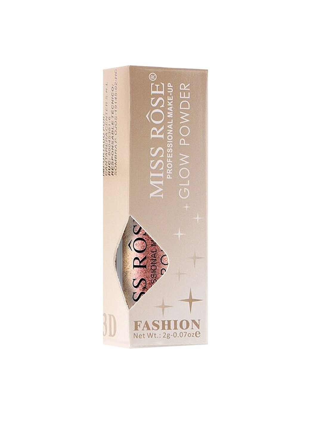

MISS ROSE Glitter Glow Powder 7001-006M 07 - 3.4g, Multi