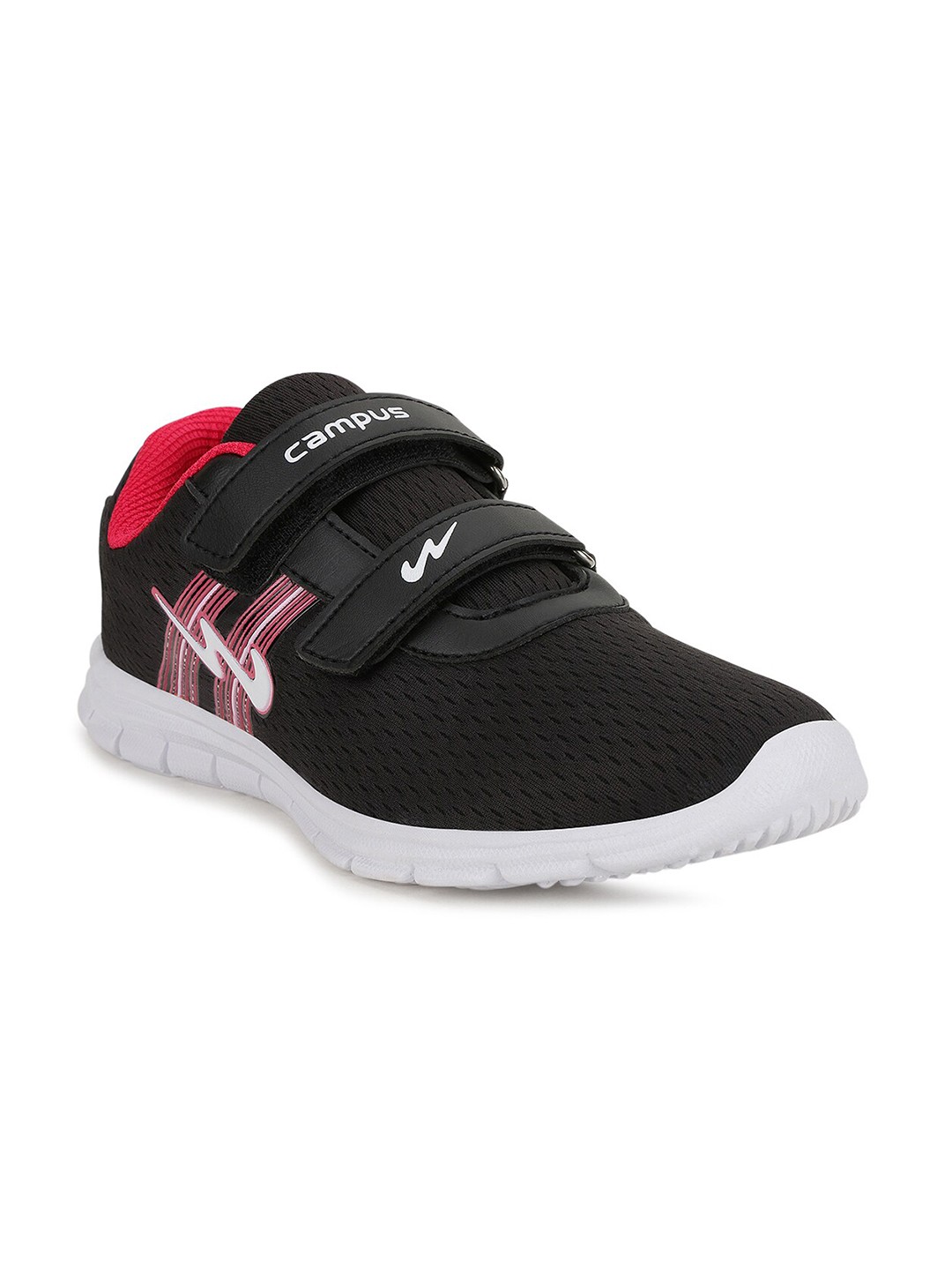 

Campus Women Black Running Sports Shoes