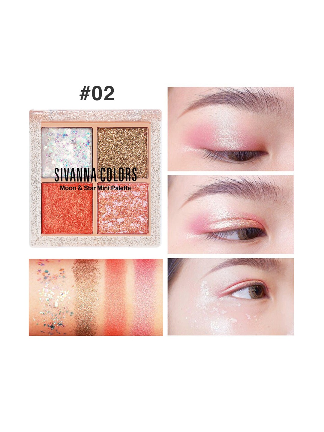 

Sivanna Colors Moon & Star Mini Palette 02 - 20 g, Multi