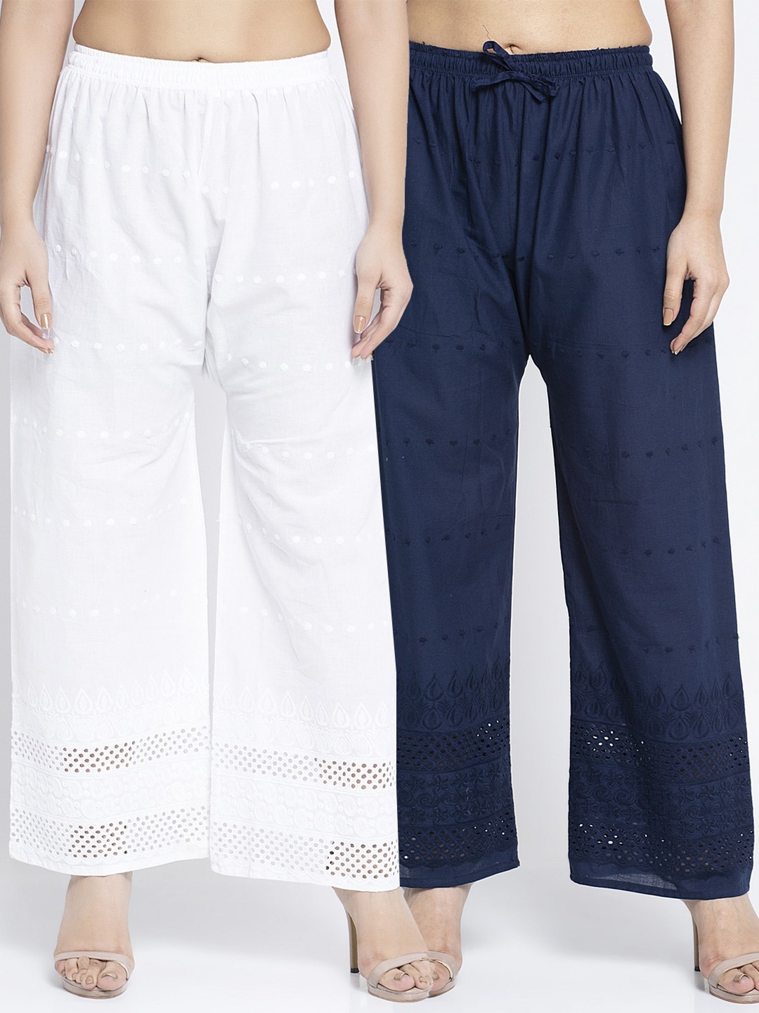 

GRACIT Women White Printed
