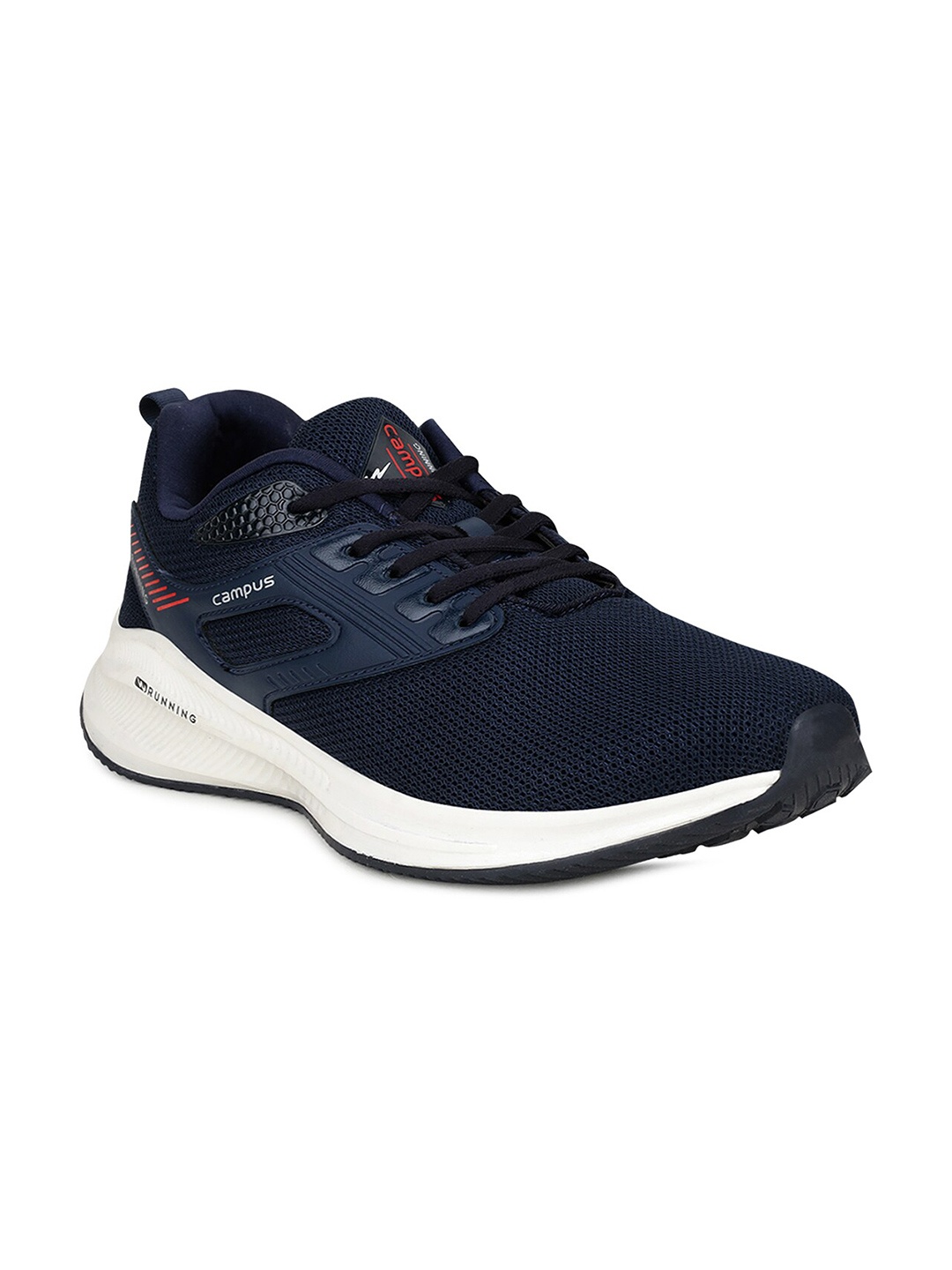 

Campus Men Navy Blue Mesh Running Shoes