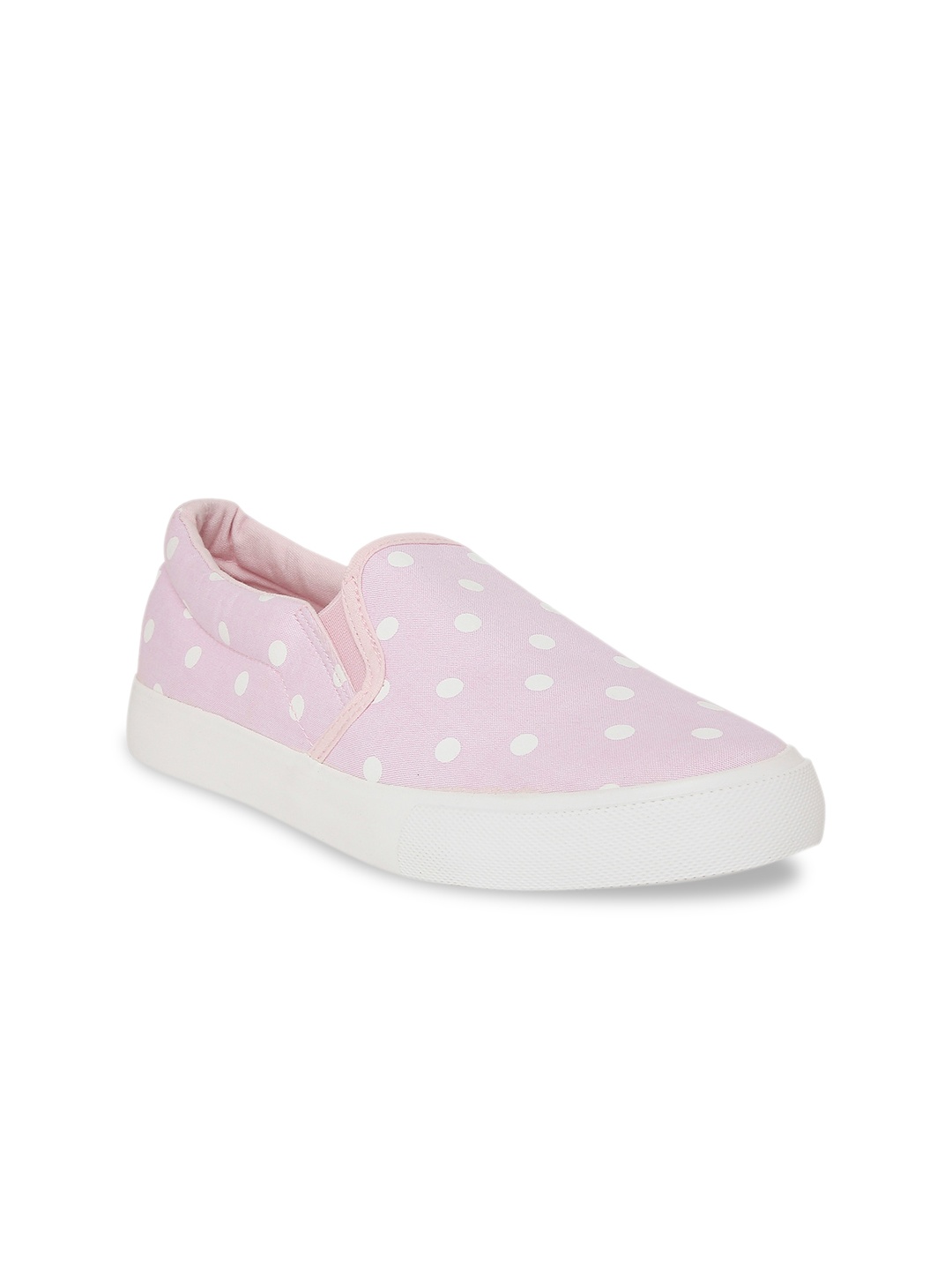 Forever Glam by Pantaloons Women Pink Printed Slip-On Sneakers