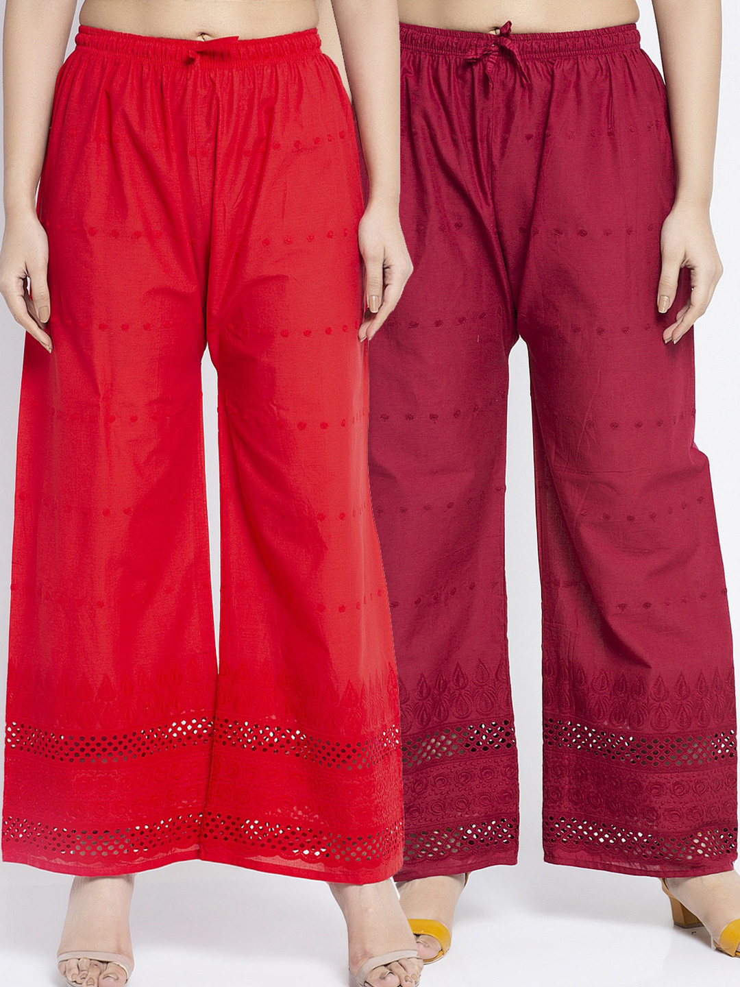 

GRACIT Women Red Printed
