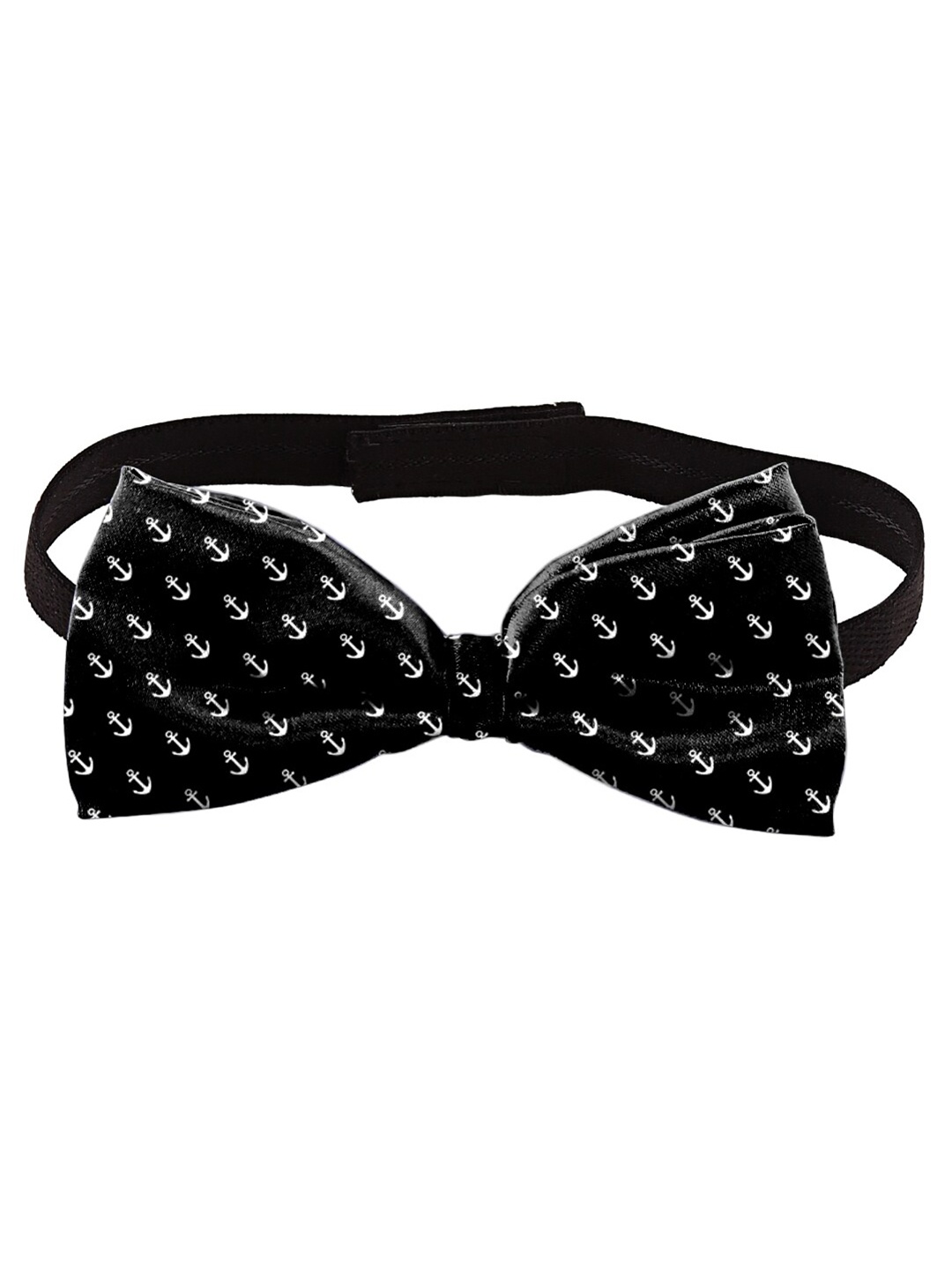 

Blacksmith Black & White Printed Bow Tie