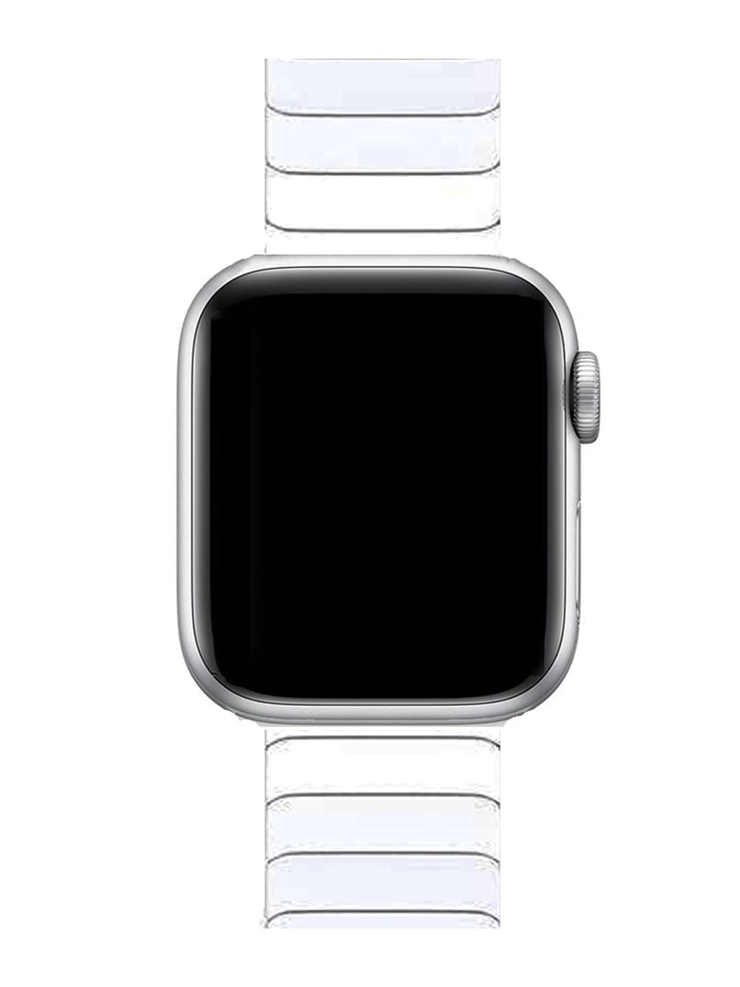 

macmerise Unisex White Ceramic Apple Watch Band