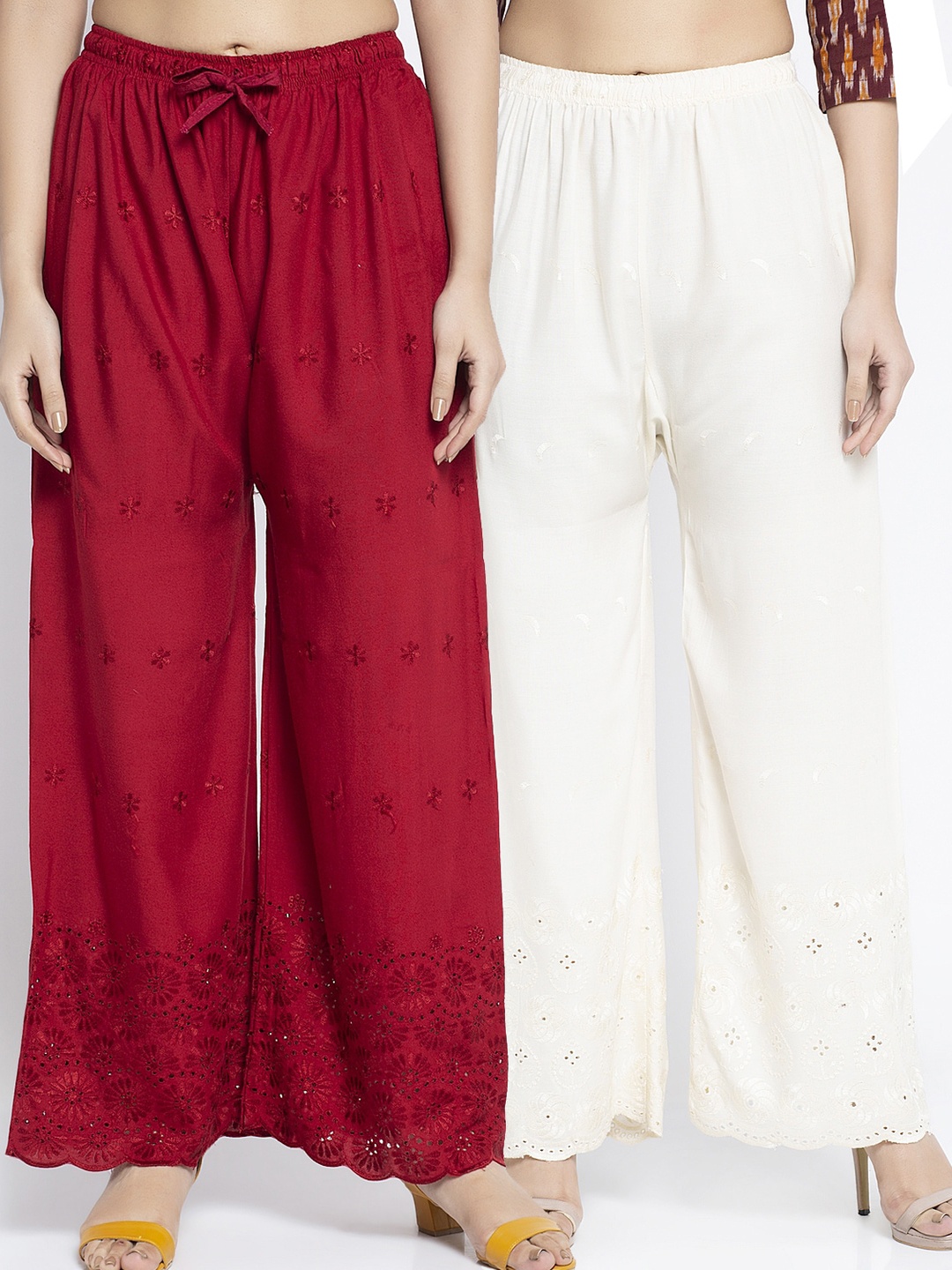 

GRACIT Women Maroon Printed