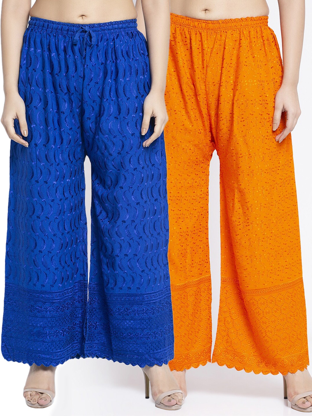 

GRACIT Women Blue Printed
