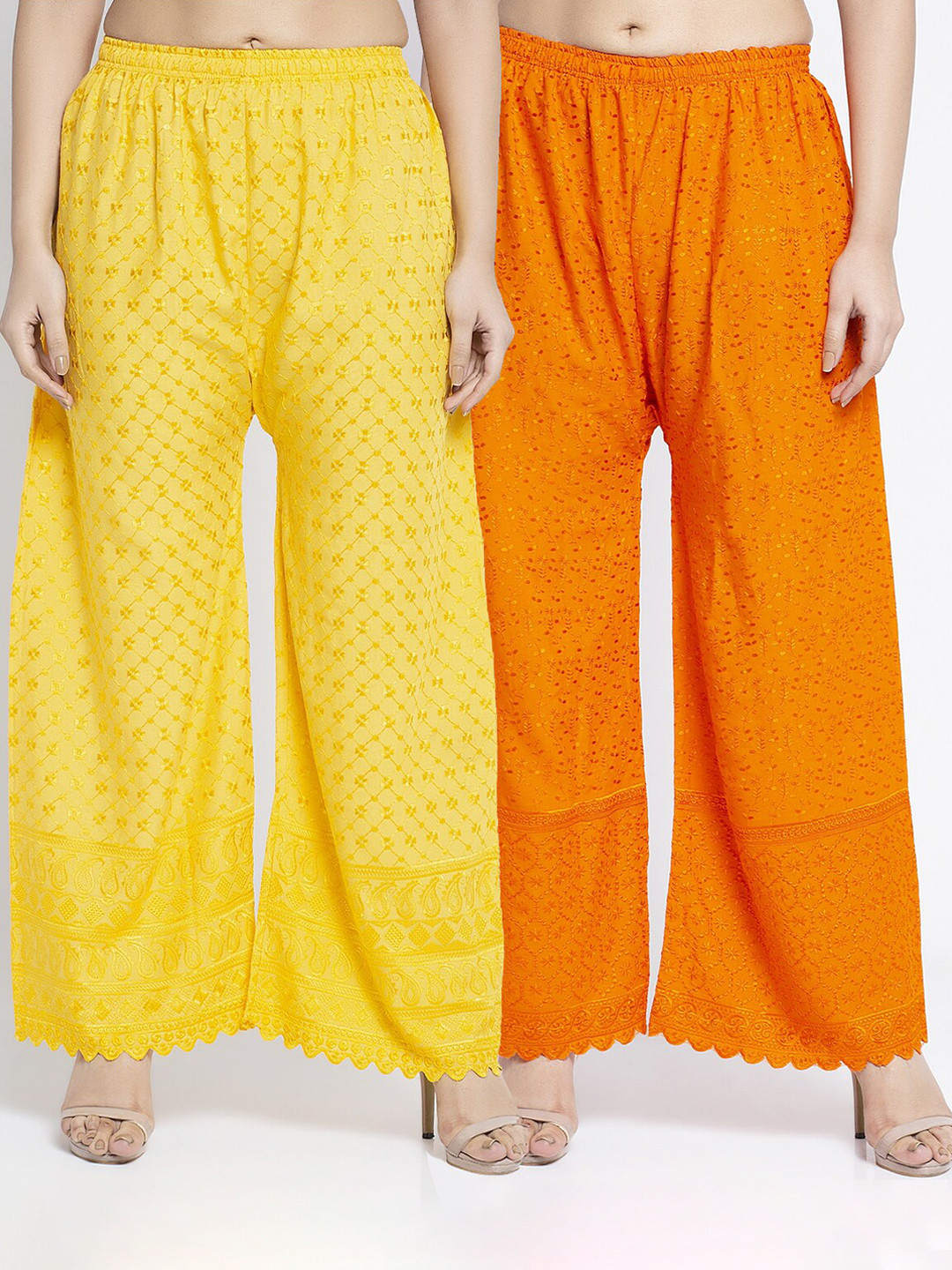 

GRACIT Women Yellow Printed
