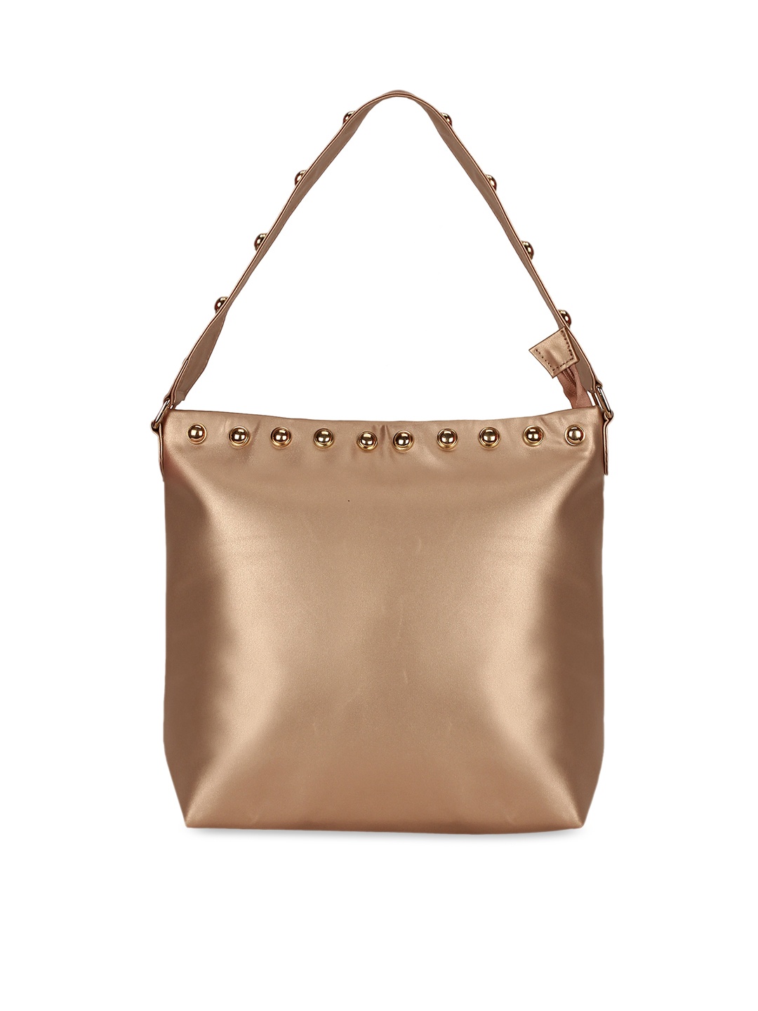 

Berrypeckers Gold-Toned Solid Hobo Bag