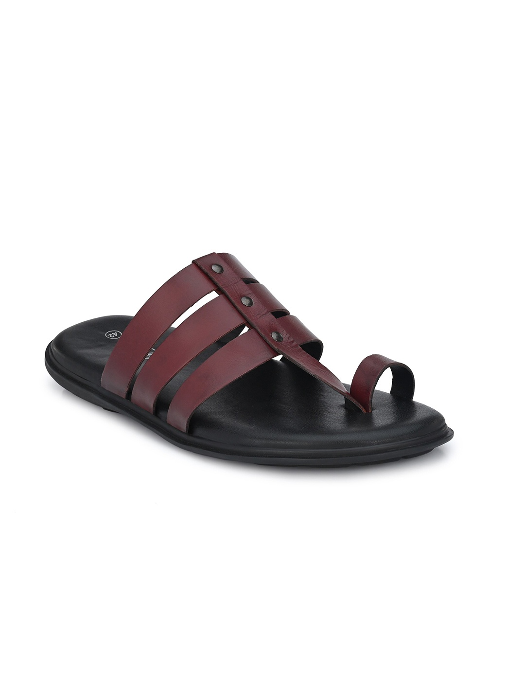 

Delize Men Burgundy Comfort Sandals