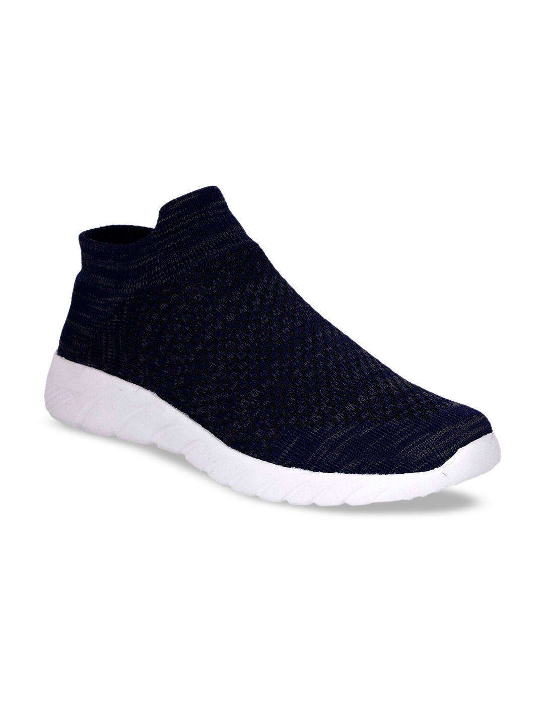 

aadi Men Blue Woven Design Sneakers