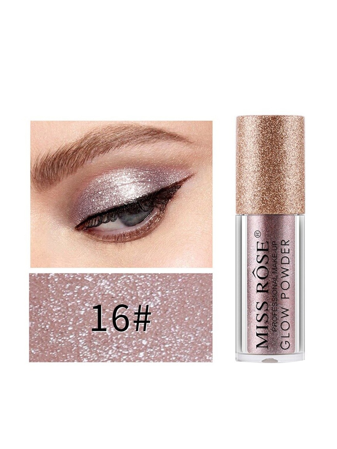 

MISS ROSE Glitter Glow Powder 16 - 3.4 g, Multi